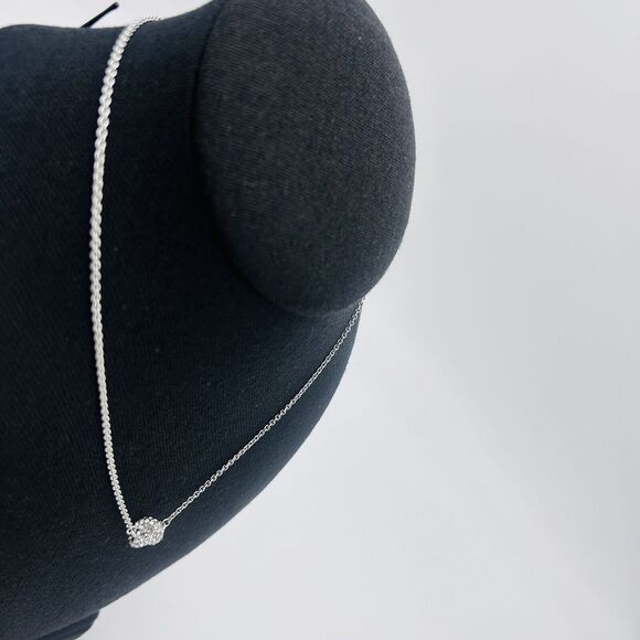 Kate Spade New York Sailor's Knot Pave Crystals Pendant Necklace - Picture 9 of 13